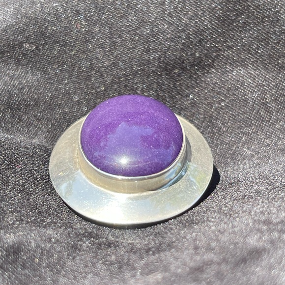 Vintage native American Sterling, silver Bolo tie Clip - Picture 11 of 14